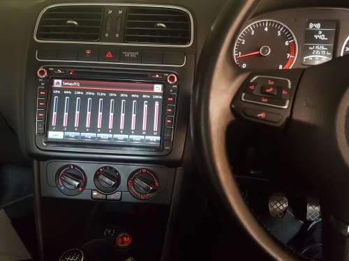 VW Polo 6 (2010 - 2014) Navigation unit, 8 inch GPS DVD, FREE Maps & Reverse Camera